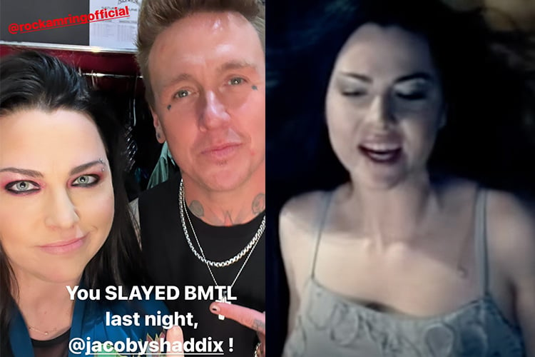 Watch Evanescence Perform ‘Bring Me To Life’ With Jacoby Shaddix