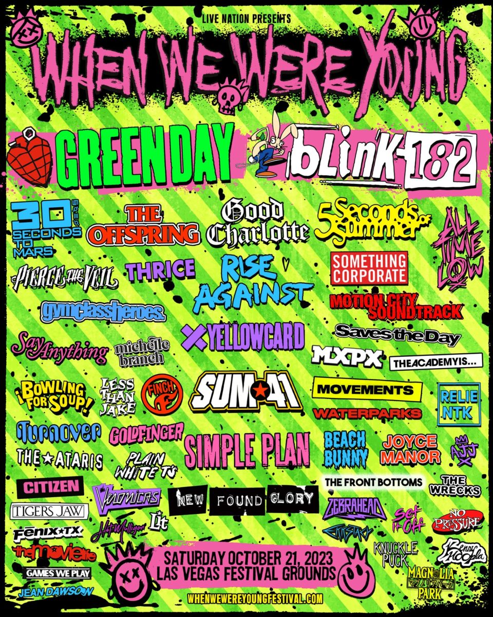 we were young tour lineup