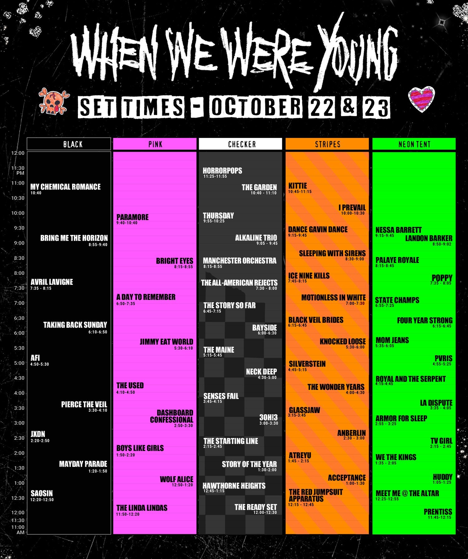 When We Were Young Festival Announce Set Times